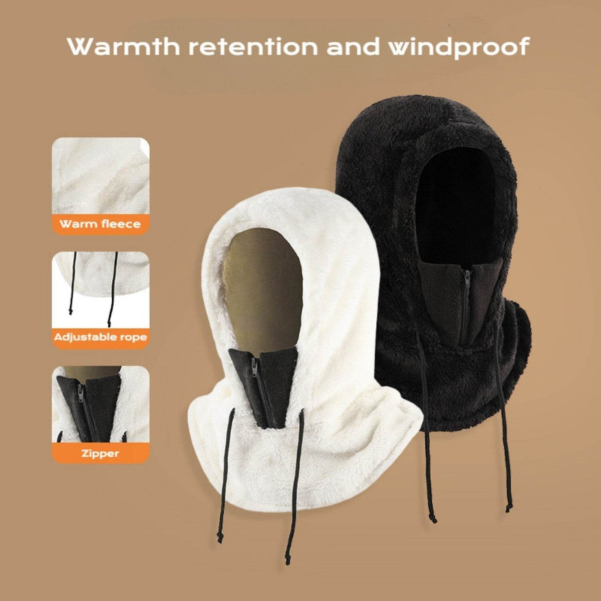 Balaclava with Zipper - Movagear