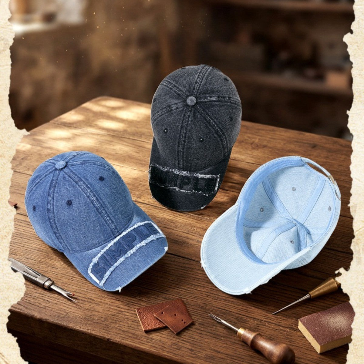 Baseball Cap for Male and Female Retro Sun Hat Cap for Summer Spring