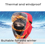 Winter Trapper Hat - Faux Fur Ear Flap Warm Aviator Cap For Men Women Outdoor