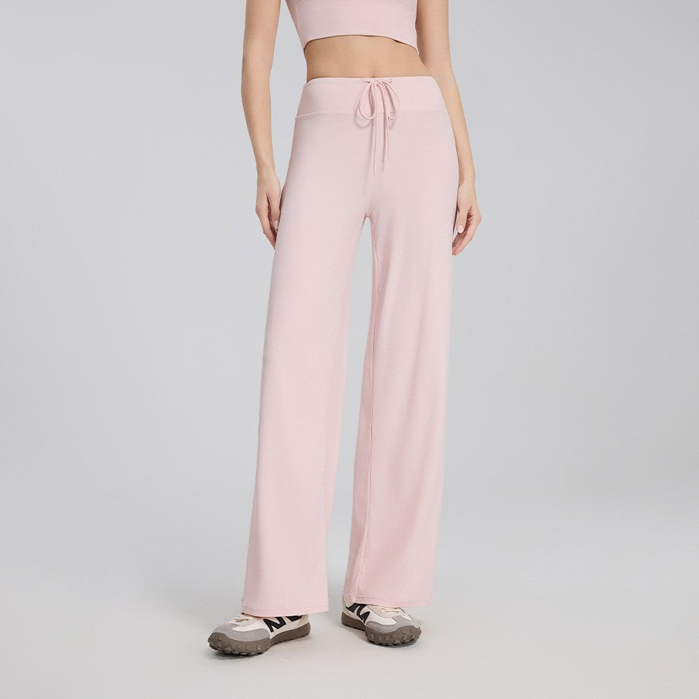 Spring Fall Wide Leg Sports Pants for Women - Running Yoga Pants - CK3677