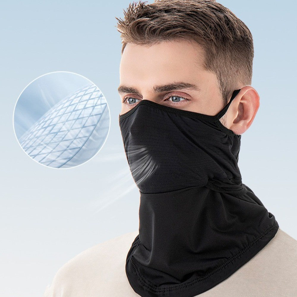 Ice Silk Sun Protection Balaclava Mask for Men Women