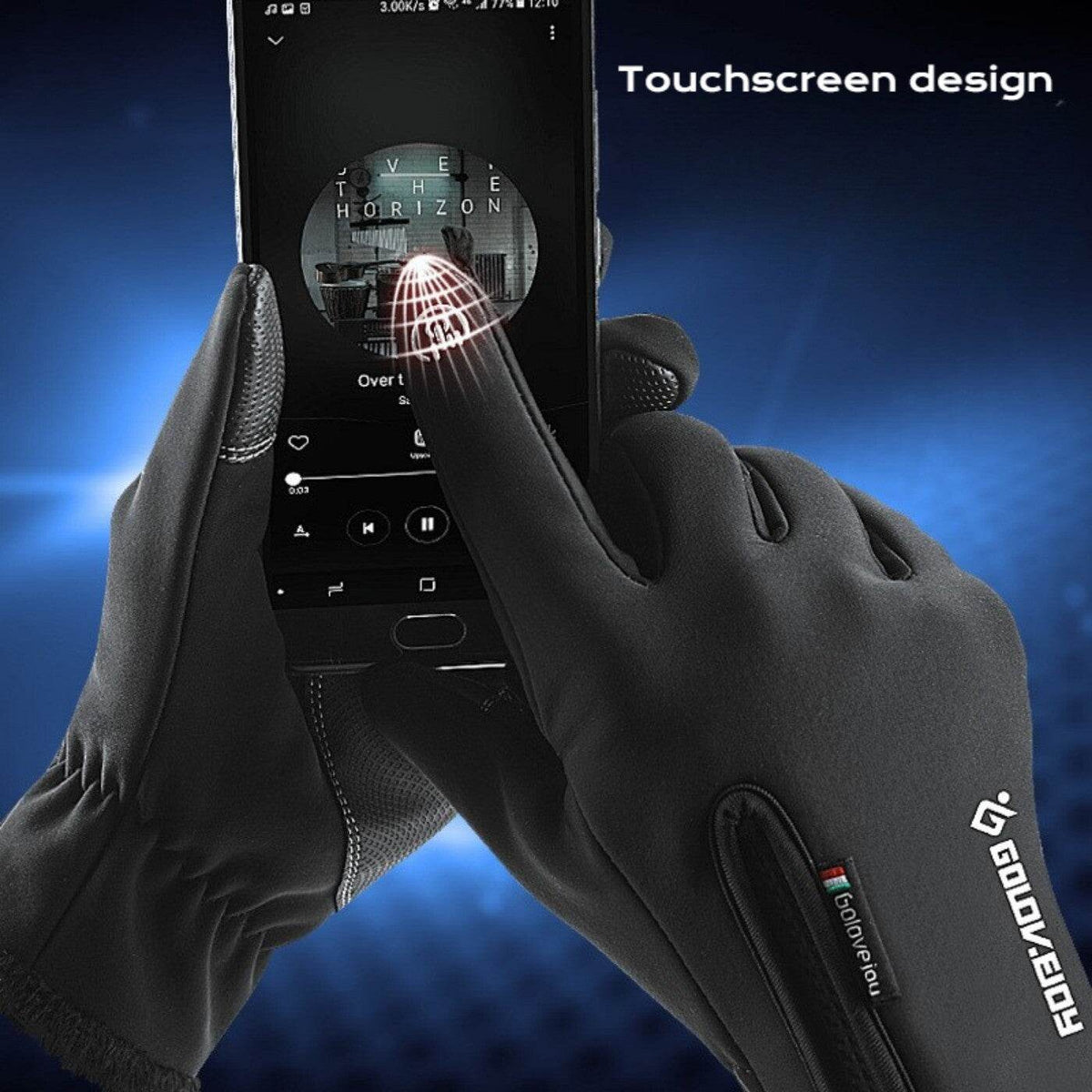 Water Repellent Cycling Gloves - Movagear