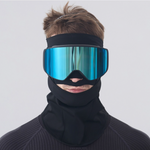 Half Ski Mask Balaclava - Winter Warm Fleece Face Mask - Neck Gaiter Cycling