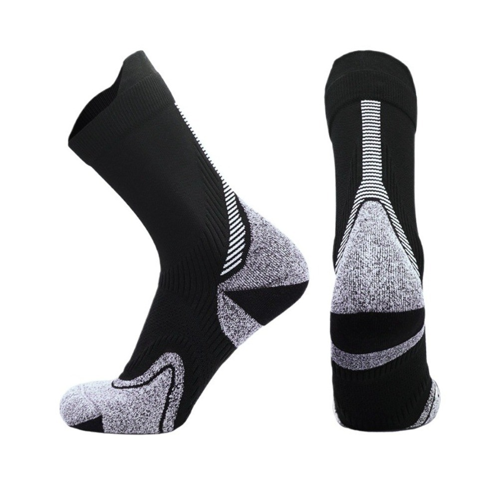 5 Pack Cycling Socks for Men - Sports Socks Sweat Absorption - Running Socks