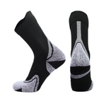 5 Pack Cycling Socks for Men - Sports Socks Sweat Absorption - Running Socks