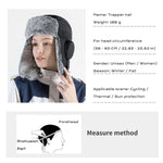 Winter Trapper Hat - Faux Fur Ear Flap Warm Aviator Cap For Men Women Outdoor