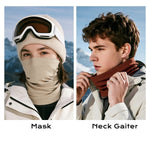 Winter Neck Gaiter Face Cover - Thermal Face Mask for Skiing Cycling