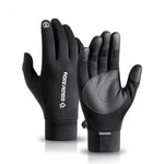 Men Thermal Windproof Waterproof Winter Cycling Gloves Touch Screen Warm Mittens - Movagear