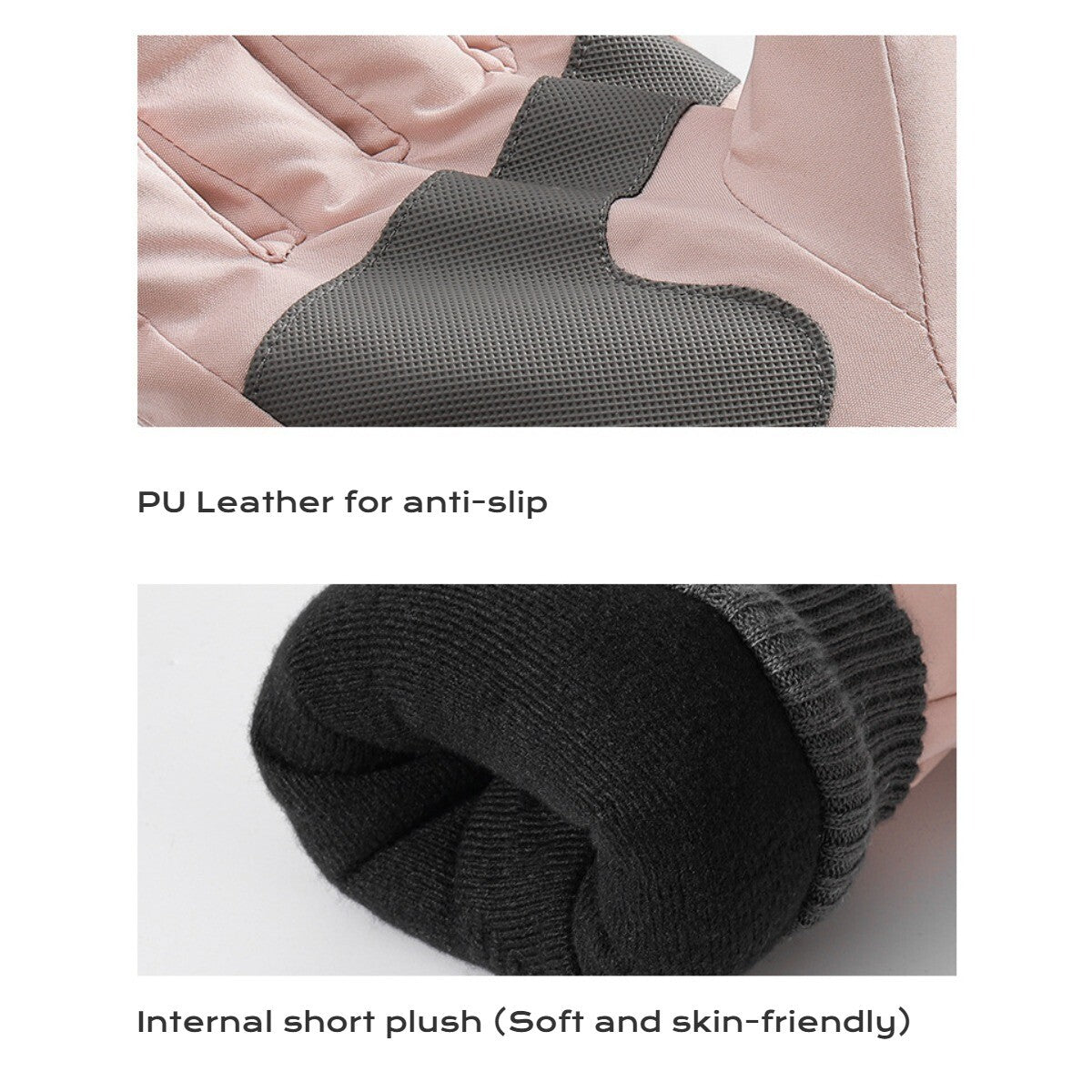 Winter Gloves for Men Women - Cold Weather Touchscreen Gloves for Cycling Skiing