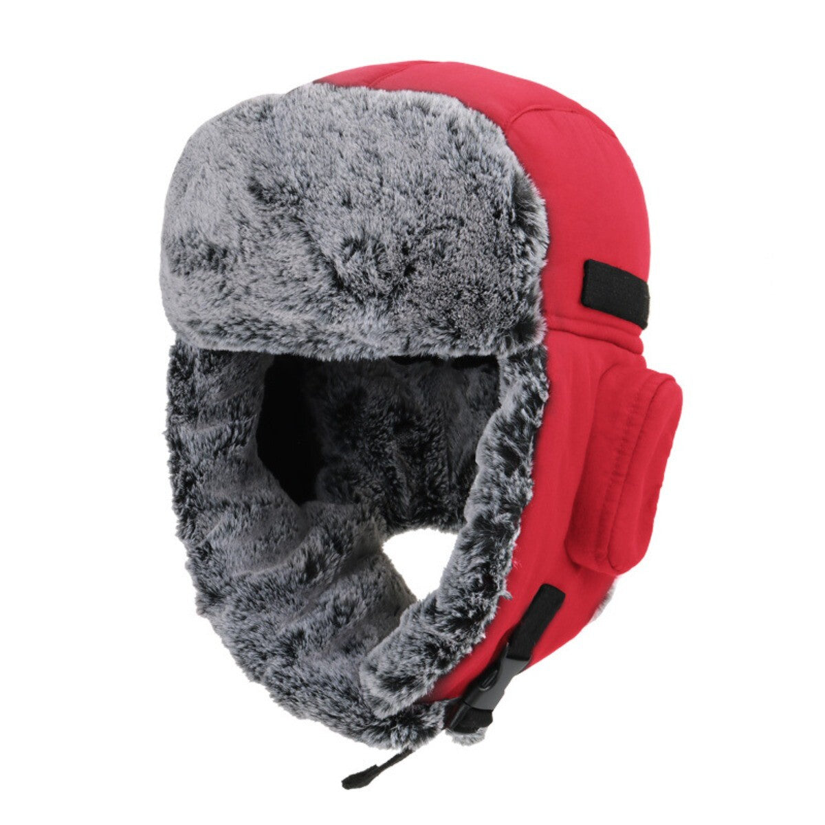 Winter Trapper Hat - Faux Fur Ear Flap Warm Aviator Cap For Men Women Outdoor