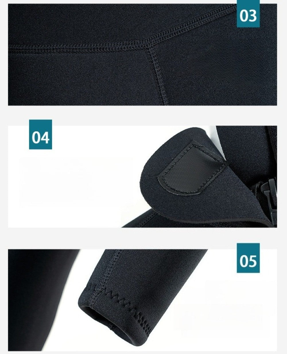 Diving Suit for Men Women - Winter Thermal Cold Resistant 3 / 1.5 MM Wetsuits