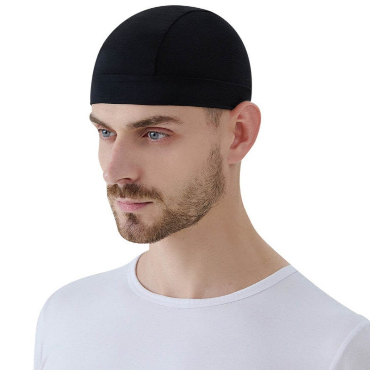 Summer Skull Caps Helmet Liner for Men Women, Ice silk Cycling Caps Beanie - Movagear