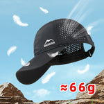 Summer Baseball Cap for Men Women - Breathable Lightweight Sun Hat