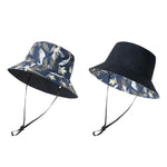 Sun Hats for Men Women - Bucket Hat With Two Side Wearable for Spring Fall Summer