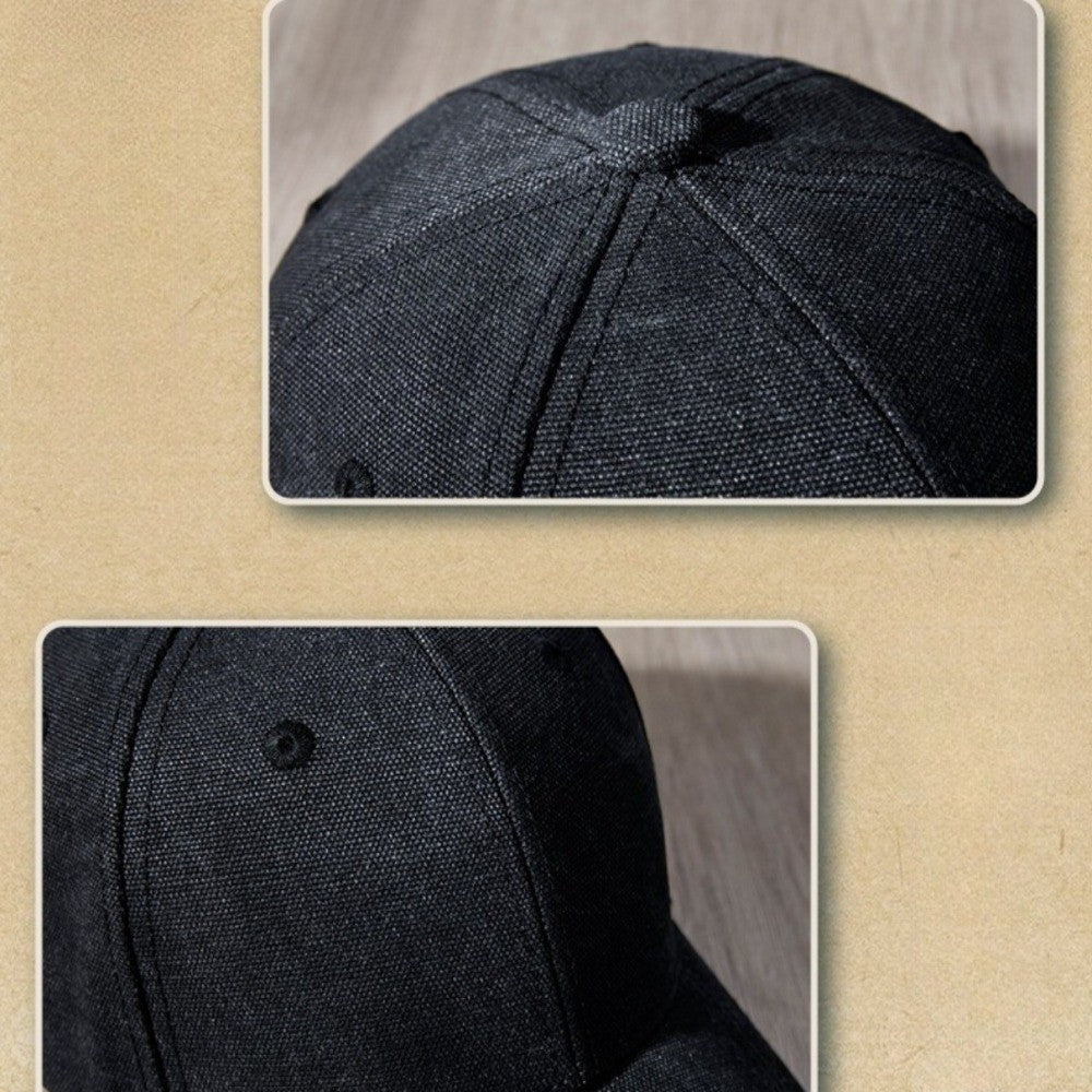 Spring Summer Cotton Baseball Cap - Windproof and Warm Baseball Cap - Sun Hat