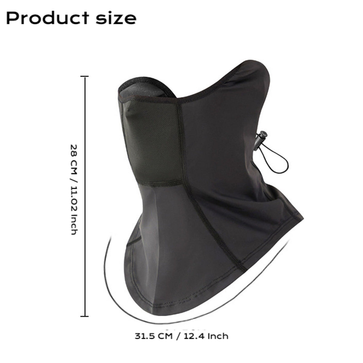 UPF50+ Balaclava Face Mask for Men Women - UV Protection Breathable Neck Gaiter