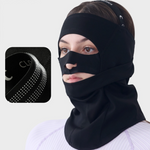 Half Ski Mask Balaclava - Winter Warm Fleece Face Mask - Neck Gaiter Cycling