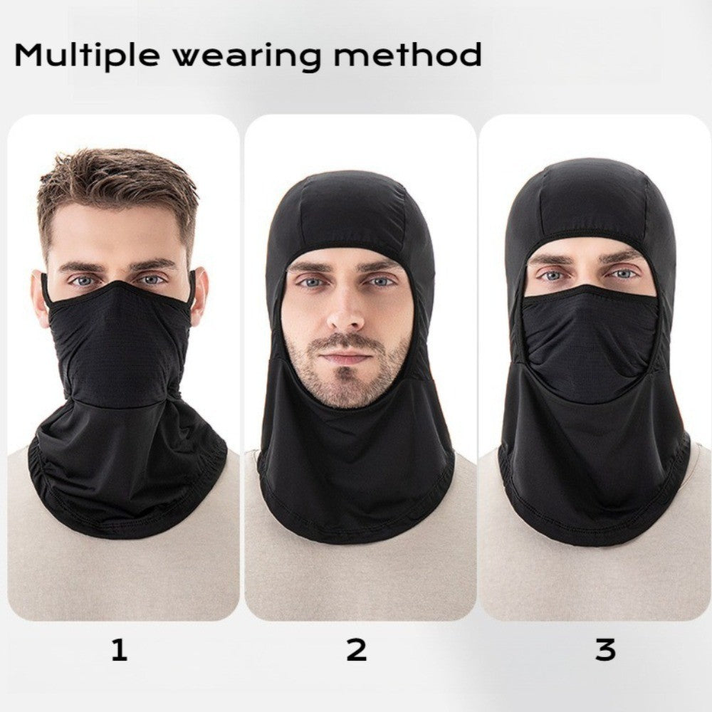Ice Silk Sun Protection Balaclava Mask for Men Women
