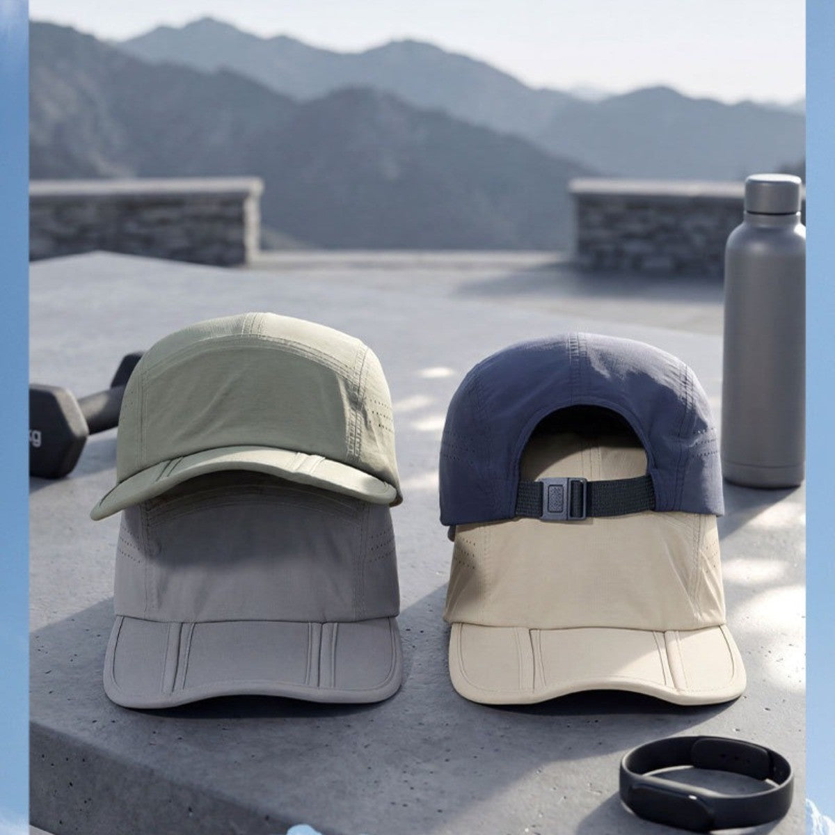 Summer Outdoor Baseball Cap - Sun Protection Hat Breathable Lightweight Hat