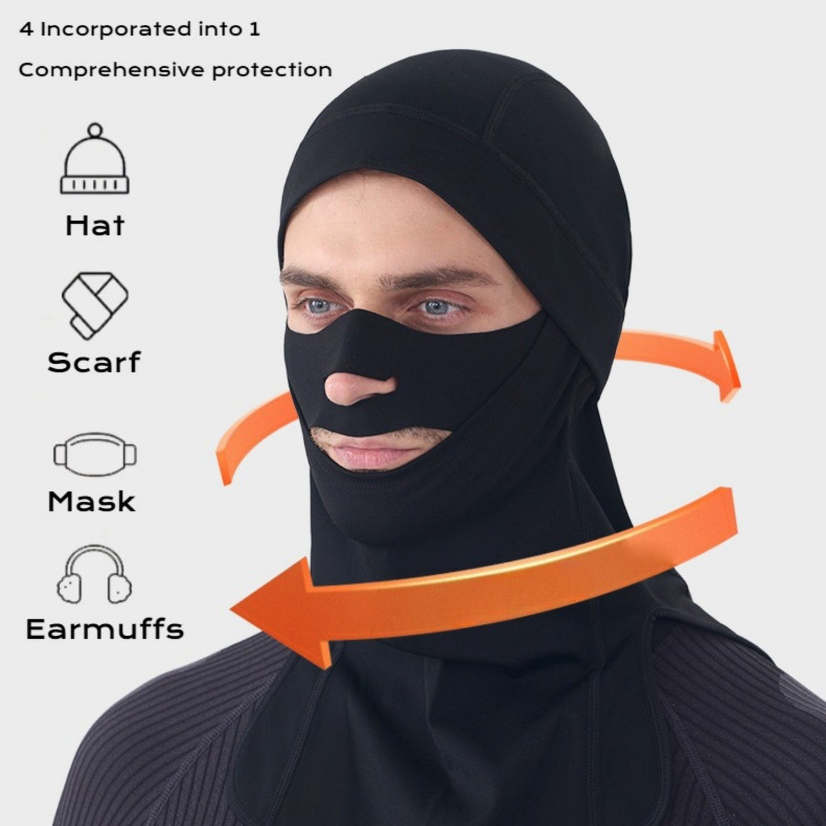 Balaclava - Winter Face Mask for Men Women, Thermal Ski Mask for Cycling Fishing