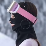 Half Ski Mask Balaclava - Winter Warm Fleece Face Mask - Neck Gaiter Cycling