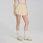 Elastic High Waist Slimming Tennis Skirt With Pocket Yoga Skirt for Women DQ5940