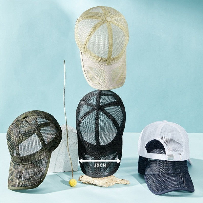 Summer Baseball Cap for Men Women - Breathable Sun Hat Baseball Cap