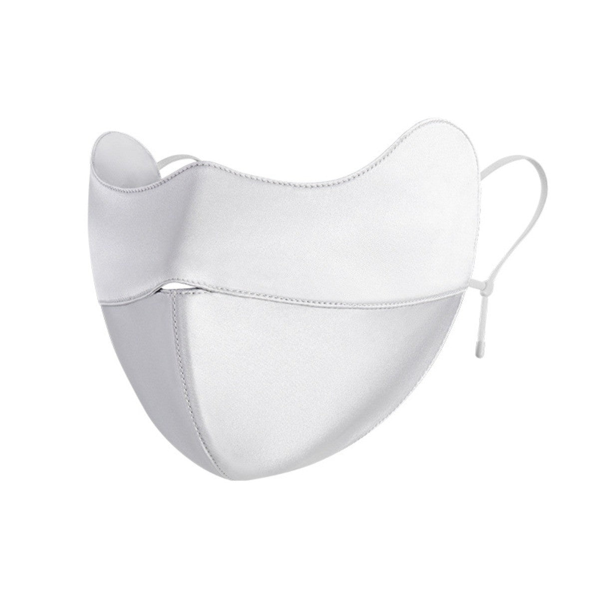 Women's Summer Silk Sun Protection Mask, Breathable UV Protection Silk