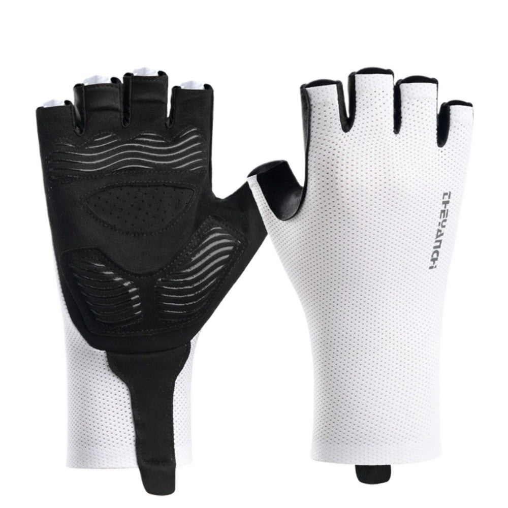 Bicycle Cycling Gloves for Men, Summer Anti-slip Outdoor Fishing Gloves