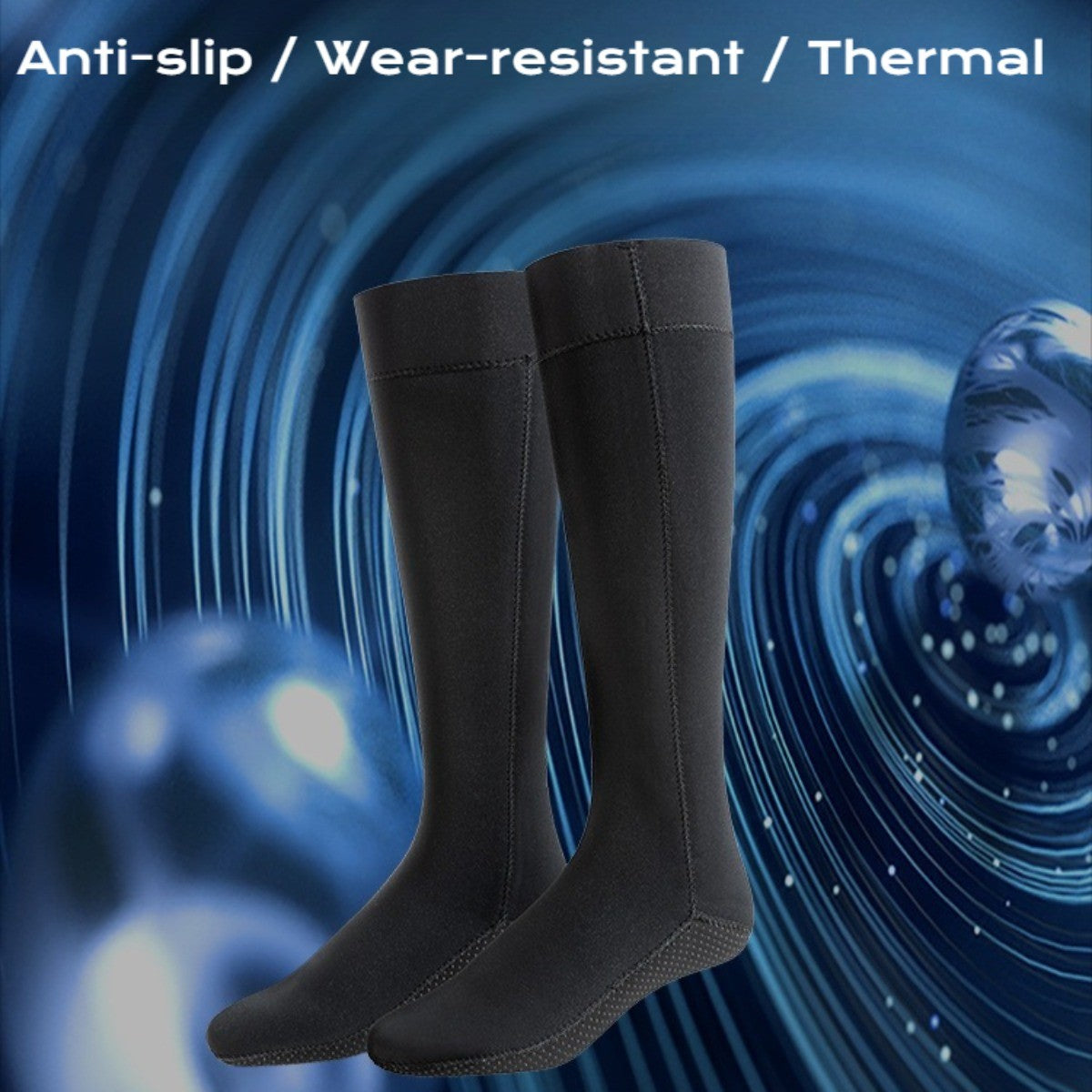 Diving Socks - 3 MM Snorkeling Socks for Unisex - Swimming Thermal Diving Socks