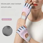 Fitness Gloves - Outdoor Cycling Gloves, Shock-absorption Yoga Gloves for Women