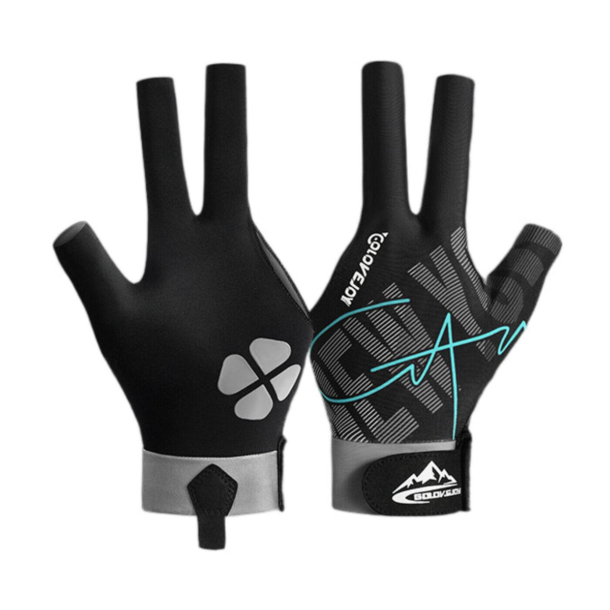 Billiards Glove - 3 Finger Pool Glove - Movagear