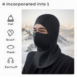Winter Balaclava Ski Mask for Men - Cold Weather Magnetic Face Mask for Cycling