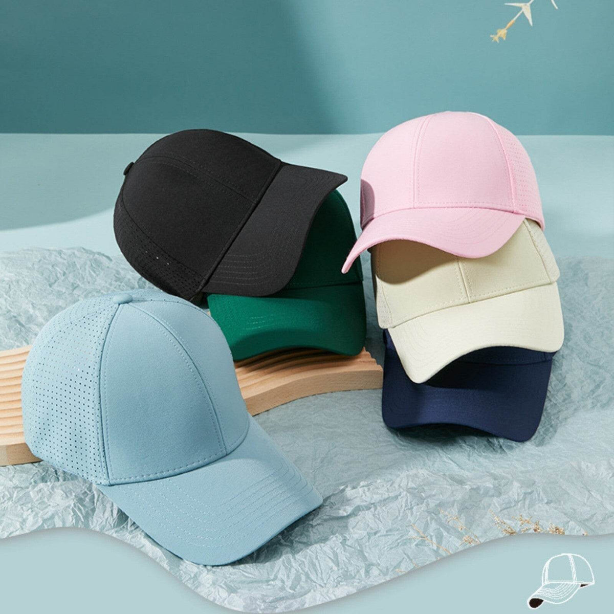 Quick Dry Baseball Cap - Movagear