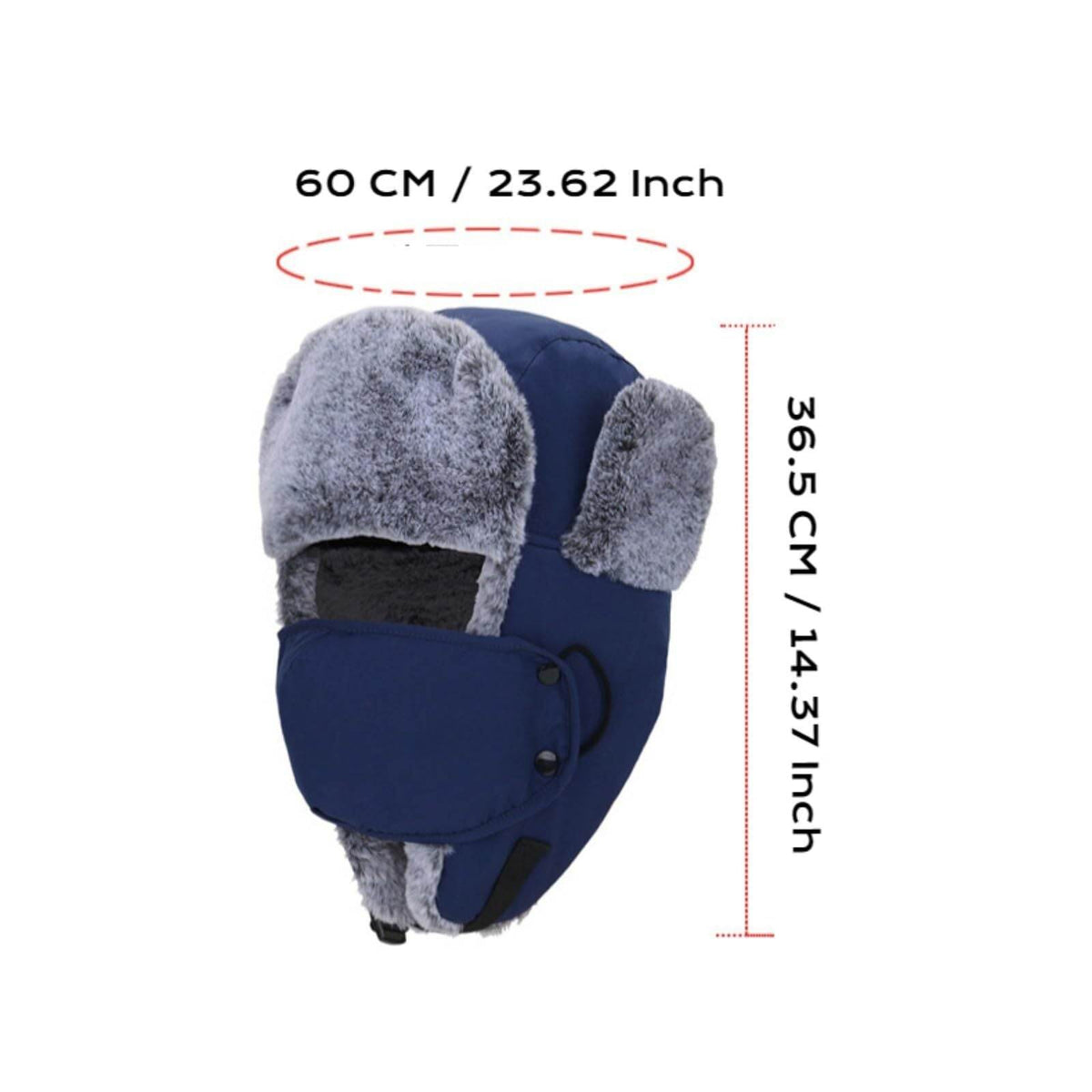 Faux Fur Trapper Hats with Magnetic Absorption - Movagear