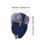 Faux Fur Trapper Hats with Magnetic Absorption - Movagear
