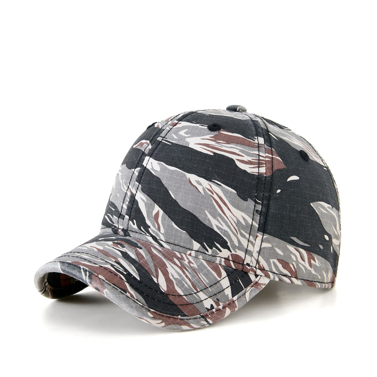 Soft Brim Baseball Cap for Men Women Short Brim Fashion Sun Hat