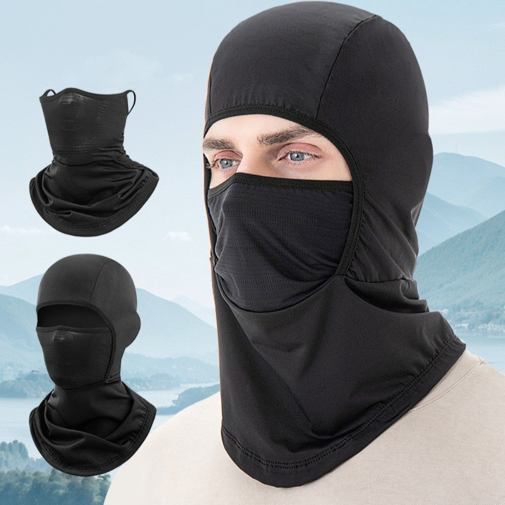 Ice Silk Sun Protection Balaclava Mask for Men Women