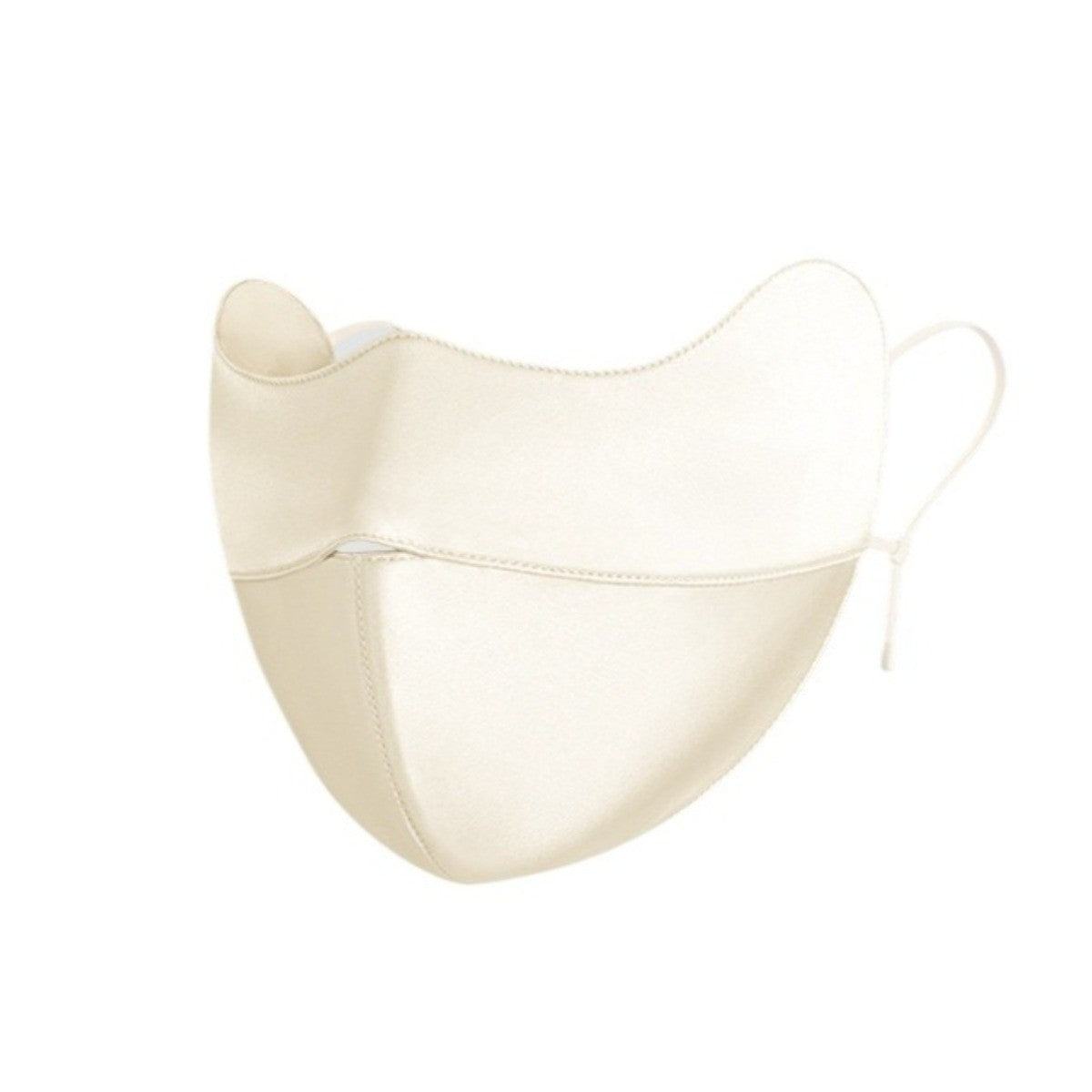 Women's Summer Silk Sun Protection Mask, Breathable UV Protection Silk