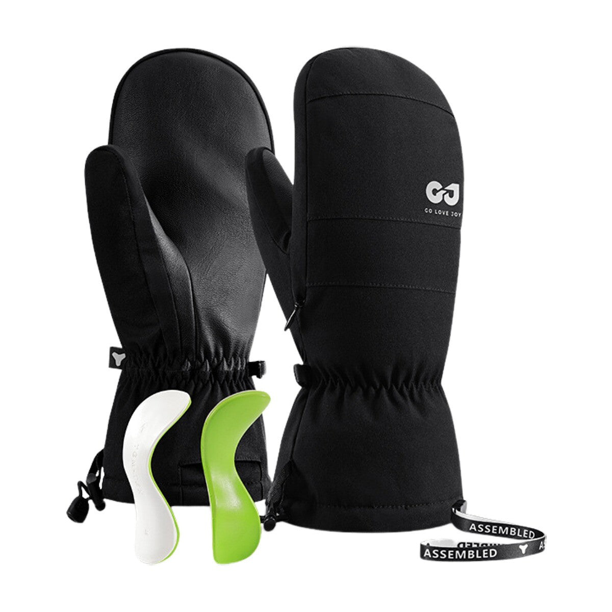 Winter Mittens for Men Women - Warm Thermal Waterproof Mittens for Snowboarding