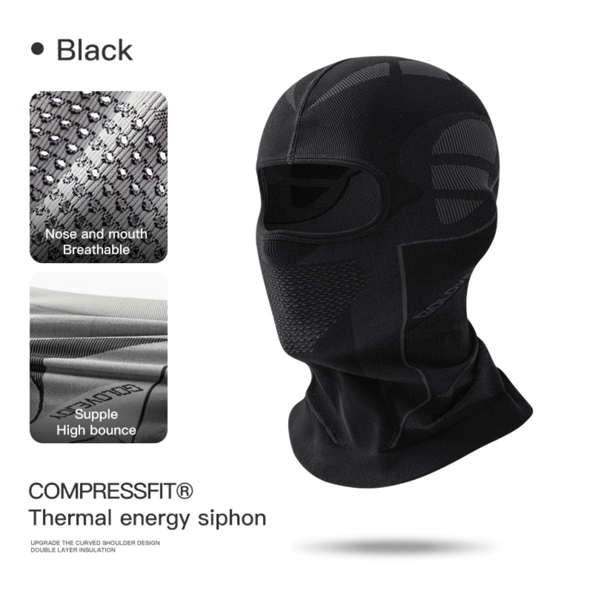 Balaclava Cold Weather Face Mask Winter Ski Mask Thermal Hood for Men Women