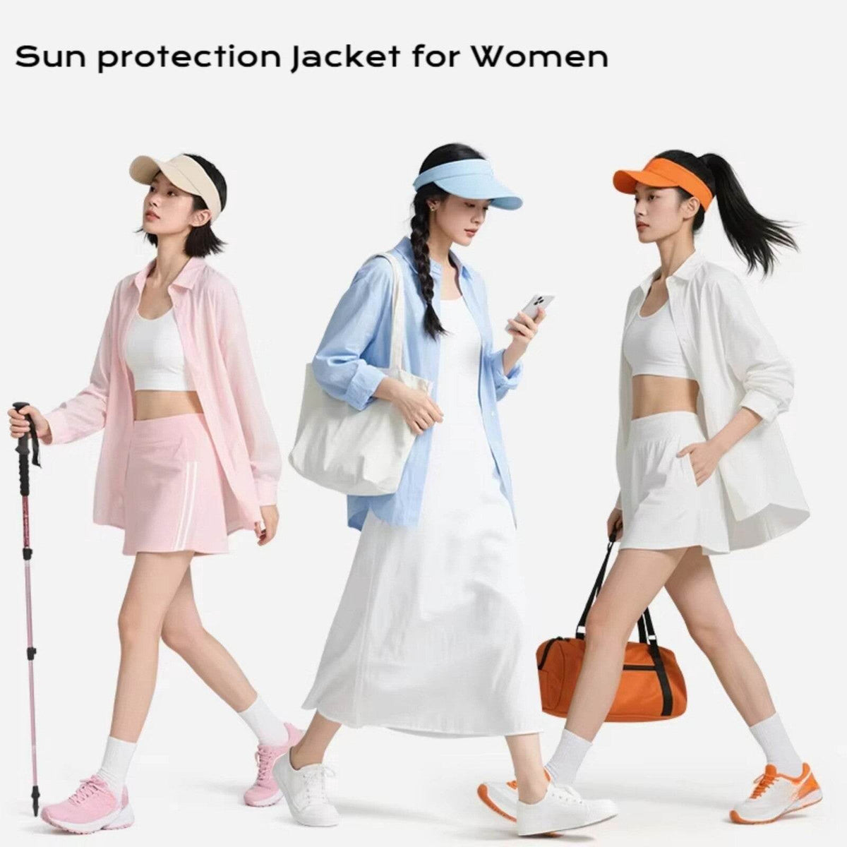 UPF100+ UV Protection Jackets for Women - Movagear