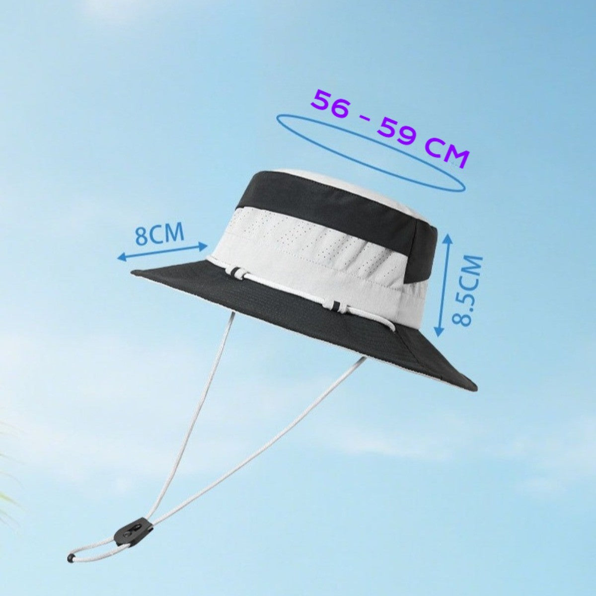 Quick Drying Sun Protection Bucket Hat for Women - Summer Outdoor Hiking Hat