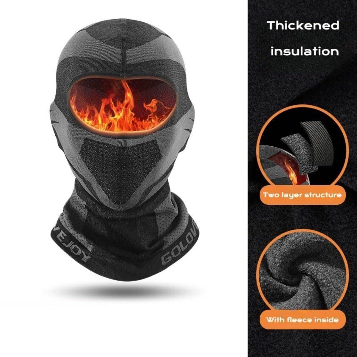 Cold Weather Ski Mask Balaclava for Men Women - Winter Face Mask Neck Gaiter - Movagear