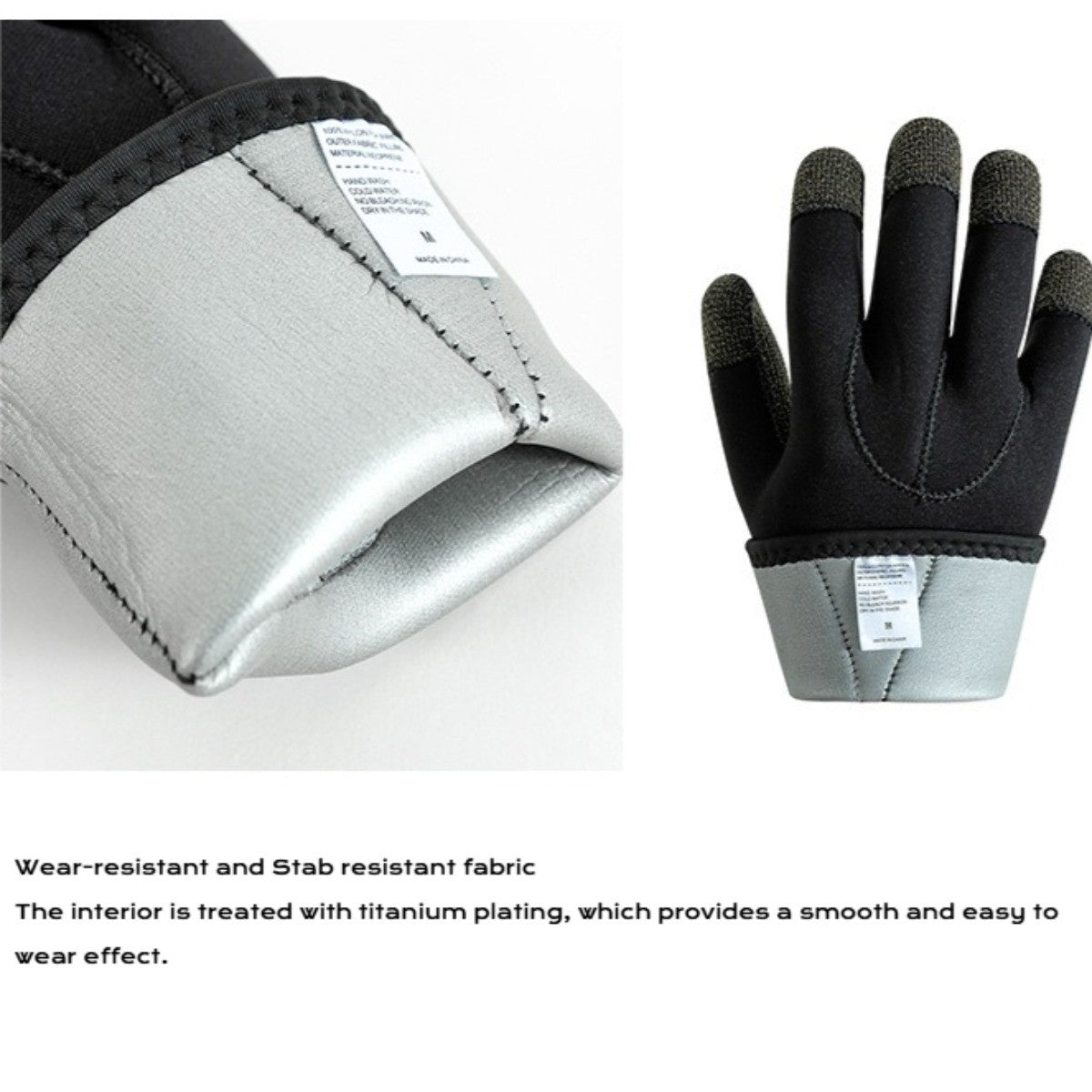 3/5MM Diving Gloves Anti-cut, Wear-resistant Winter Swimming Snorkeling Gloves