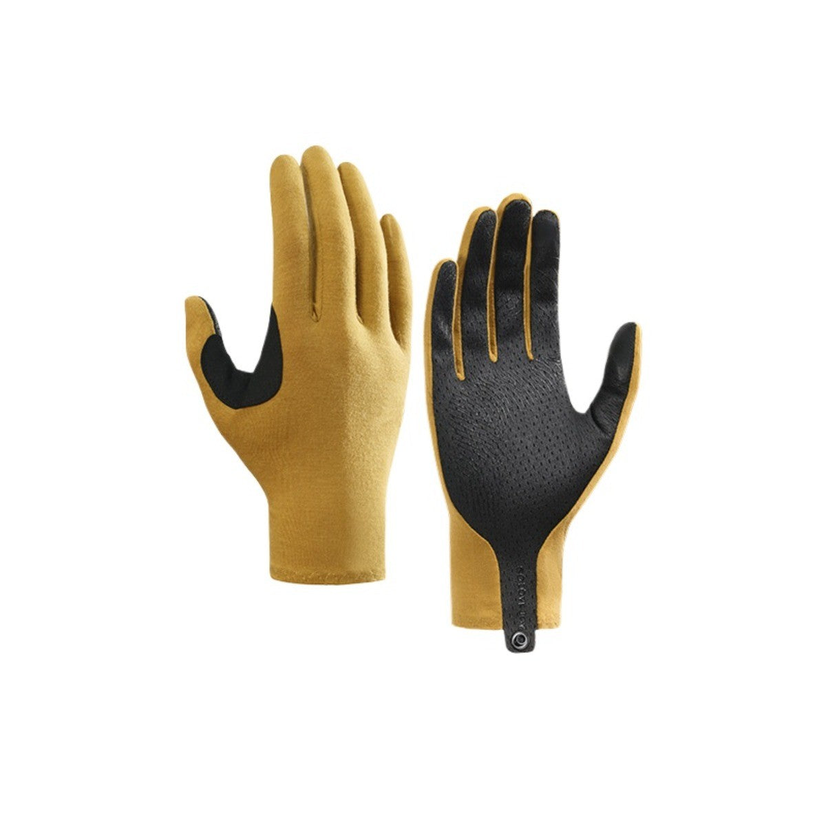 Spring / Fall Wool Blend Fabric Outdoor Gloves for Men Women Hiking, Cycling