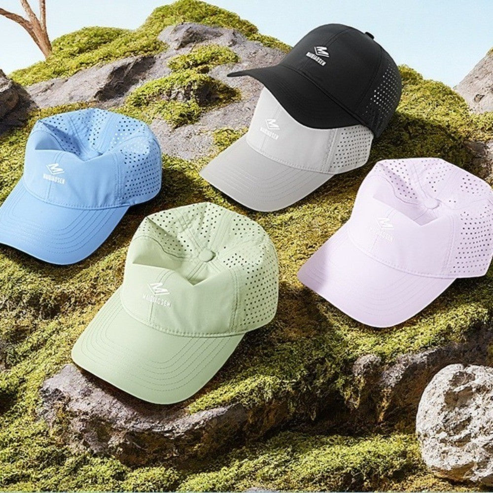 Summer Baseball Cap for Men Women - Breathable Sun Hat - Quick Drying Sun Hat