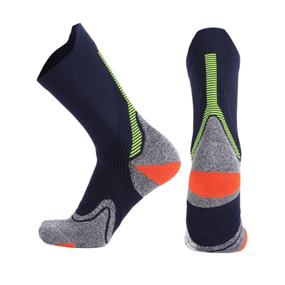 5 Pack Cycling Socks for Men - Sports Socks Sweat Absorption - Running Socks