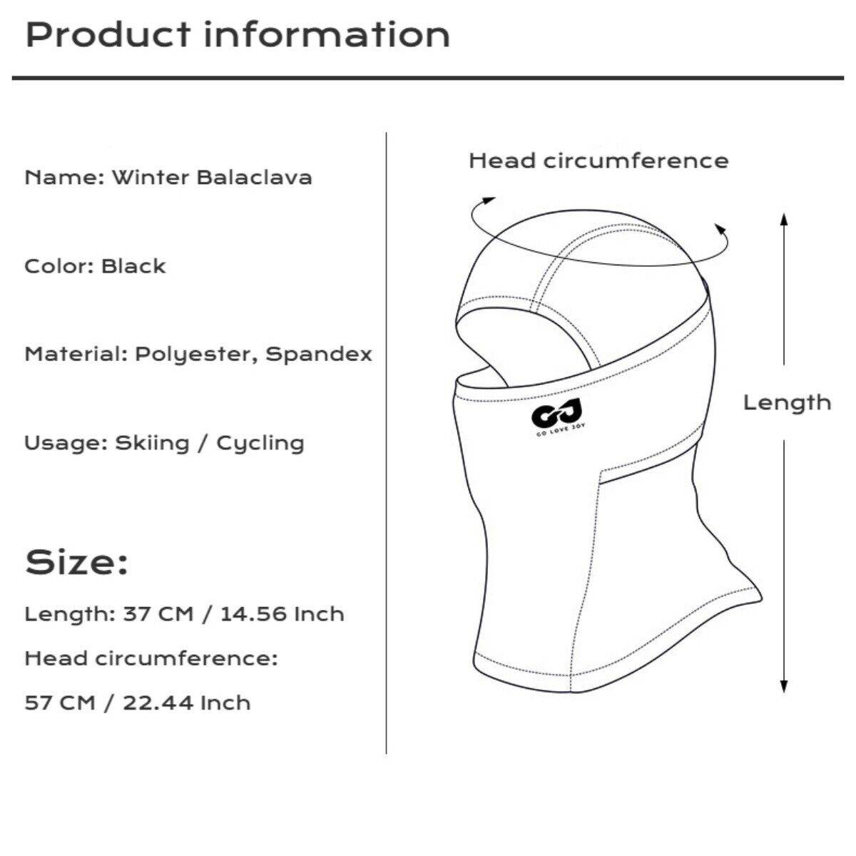 Cold Weather Balaclava Face Mask - Movagear