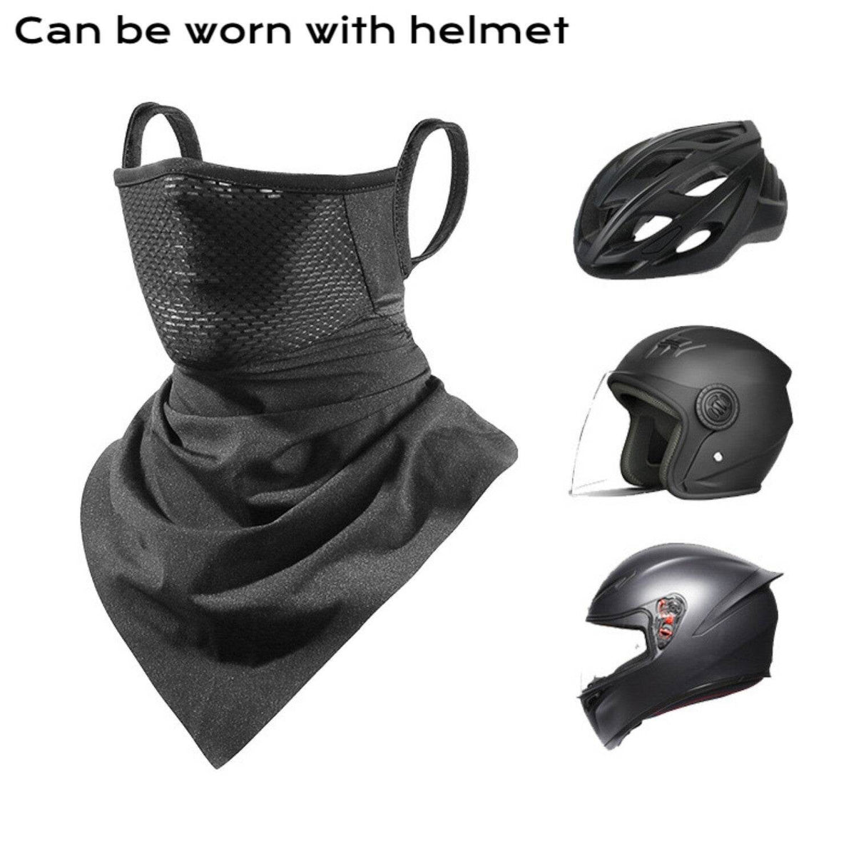 Summer Balaclava Face Mask for Men Women - Cooling Neck Gaiter Bandana Mask - Movagear